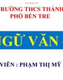 Bài giảng môn Ngữ văn lớp 6 - Bài 1: Thánh Gióng