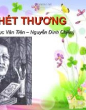 Bài giảng Ngữ văn 11 tuần 5: Lẽ ghét thương (trích Truyện Lục Vân Tiên)