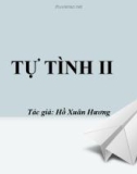 Bài giảng Ngữ văn 11: Tự tình II