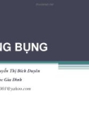 Bài giảng Báng bụng - ThS. BS. Nguyễn Thị Bích Duyên