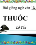 Bài giảng ngữ văn 12 tuần 26 bài: Thuốc - Lỗ Tấn