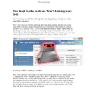 Thủ thuật loại bỏ malware trong Win 7 Anti-Spyware 2011