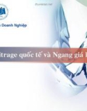 Bài giảng Tài chính quốc tế: Bài 3 - Lê Thị Hồng Minh