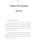 Chapter 015. Headache (Part 21)