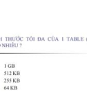 Ôn lý thuyết access 2003