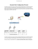 Dynamica Host Configuration Protocol