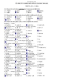 ÔN THI TỐT NGHIỆP PHỔ THÔNG NĂM HỌC 2010-2011 TEST 9