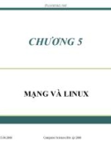 Bài giảng Hệ điều hành Linux - Chương 5: Mạng và Linux