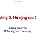 Chương 2. Mở rộng của C++