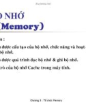 Cấu trúc máy tính và lập trình Assembly : BỘ NHỚ (Memory) part 1