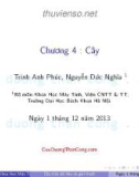 Bài giảng Cấu trúc dữ liệu và thuật toán: Chương 4 - Trịnh Anh Phúc, Nguyễn Đức Nghĩa