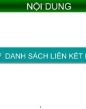 Báo cáo: Danh sách liên kết kép