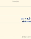 Bài giảng Kỹ thuật lập trình: Bài 9 - TS. Đào Trung Kiên