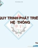 Bài giảng Quy trình phát triển hệ thống - Trương Vĩnh Hảo