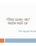 Tổng quan về .net - ngôn ngữ C # part 1