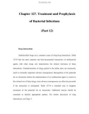 Chapter 127. Treatment and Prophylaxis of Bacterial Infections (Part 12)