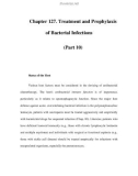 Chapter 127. Treatment and Prophylaxis of Bacterial Infections (Part 10)