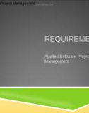 Applied Software Project Management - REQUIREMENTS