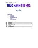 Thực hành tin học: Mail Merge