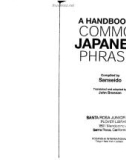 A handbook of common japanese phrases - phần 1