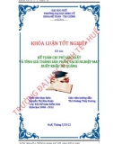 Khóa luận tốt nghiệp: Kế toán chi phí sản xuất và tính giá thành sản phẩm tại Xí nghiệp may xuất khẩu Hà Quảng