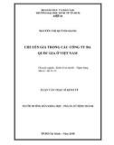 Đề tài: CHUYỂN GIÁ TRONG CÁC CÔNG TY ĐA QUỐC GIA Ở VIỆT NAM