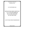Luận văn Thạc sĩ Quản trị kinh doanh: Kiểm soát hoạt động chuyển giá của các doanh nghiệp FDI do Cục thuế thành phố Đà Nẵng thực hiện
