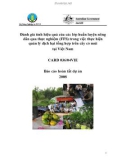 Báo cáo nghiên cứu nông nghiệp Đánh giá tính hiệu quả của các lớp huấn luyện nông dân qua thực nghiệm (FFS) trong việc thực hiện quản lý dịch hại tổng hợp trên cây có múi tại Việt Nam 