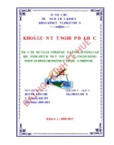 Khóa luận tốt nghiệp: Thực trạng và giải pháp quản lý nhằm nâng cao khả năng huy động vốn đầu tư tại ngân hàng TMCP An Bình chi nhánh tỉnh Thừa Thiên Huế