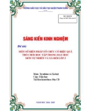 skkn Lê Thị Hồng Vân - SKKN đạt giải C cấp Thành phố năm 2014 - 2015