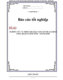 LUẬN VĂN: NGHIÊN CỨU VÀ TRIỂN KHAI HẠ TẦNG KĨ THUẬT KHOÁ CÔNG KHAI Ở UBND TỈNH - THÀNH PHỐ