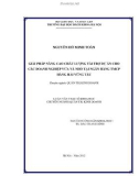 Luận văn Thạc sĩ Khoa học: Giải pháp nâng cao chất lượng tài trợ dự án cho các doanh nghiệp vừa và nhỏ tại Ngân hàng TMCP Hàng Hải Vũng Tàu