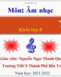 Bài giảng môn Âm nhạc lớp 8 - Tiết 1: Học bài hát Mùa thu ngày khai trường