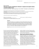 Báo cáo y học: Glucose–insulin–potassium infusion in sepsis and septic shock: no hard evidence yet