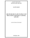 Luận văn Thạc sĩ Toán học: Một số liên hệ của số cân bằng và số đối cân bằng với số Pell và số Pell liên kết