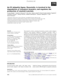 Báo cáo khoa học: An E3 ubiquitin ligase, Synoviolin, is involved in the degradation of immature nicastrin, and regulates the production of amyloid b-protein