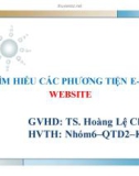 Thuyết trình: Tìm hiểu phương tiện E-M WEBSITE