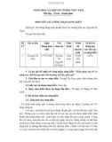 Sáng kiến kinh nghiệm Tiểu học: Biện pháp duy trì và nâng cao chất lượng múa sân trường, thể dục giữa giờ