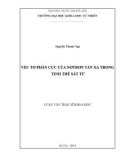 Luận văn Thạc sĩ Khoa học: Véc tơ phân cực của nơtron tán xạ trong tinh thể sắt từ