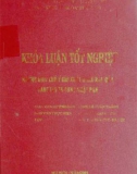 Khóa luận tốt nghiệp: Những điều chú ý khi xuất khẩu rau quả sang thị trường Nhật Bản