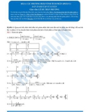 Toán 12: Các phương pháp tính tích phân-P1 (Đáp án Bài tập tự luyện) - GV. Lê Bá Trần Phương