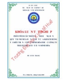 Khóa luận tốt nghiệp Quản trị kinh doanh: Phân tích các nhân tố ảnh hưởng đến quyết định mua đồ nội thất của khách hàng tại Siêu thị Nội Thất Minh Hòa thuộc công ty TNHH Minh Hòa