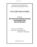 Sáng kiến kinh nghiệm: Một số biện pháp quản lý nhằm nâng cao chất lượng dạy học ở trường THPT Mỹ Hào huyện Mỹ Hào tỉnh Hưng Yên