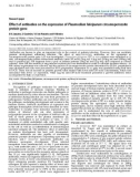 Báo cáo y học: Effect of antibodies on the expression of Plasmodium falciparum circumsporozoite protein gene