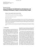 Báo cáo hóa học: Research Article Sequential Monte Carlo Methods for Joint Detection and Tracking of Multiaspect Targets in Infrared Radar Images