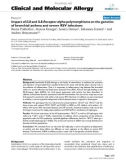 Báo cáo y học: Impact of IL8 and IL8-Receptor alpha polymorphisms on the genetics of bronchial asthma and severe RSV infections