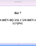 Bài giảng Phần tử tự động: Bài 7 - GV. Vũ Xuân Đức