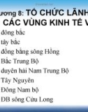 Bài giảng Địa lý kinh tế: Chương 8 - Hoàng Thu Hương