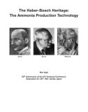 The Ammonia production technology