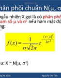 Bài giảng Xác suất thống kê: Chương 3b – Nguyễn Văn Tiến